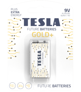 TESLA ALCALINE 9V GOLD 1BLISTER
