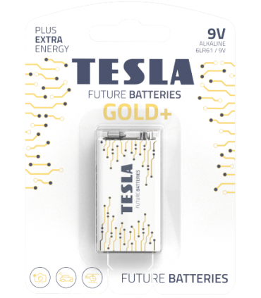 TESLA ALCALINE 9V GOLD 1BLISTER