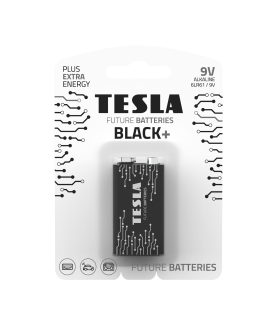 TESLA ALCALINE 9V BLACK 1 BLISTER