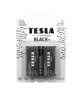 TESLA ALCALINE 1/2 TORCIA C BLACK 1BLISTER