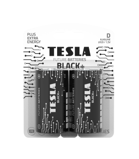 TESLA ALCALINE TORCIA D BLACK 1 BLISTER