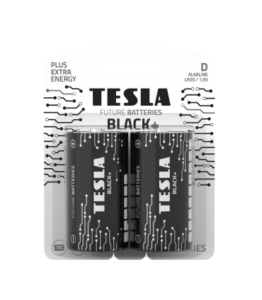 TESLA ALCALINE TORCIA D BLACK 1 BLISTER