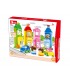 WANGE GIOCATTOLO A COSTRUZIONE CITTA' COLORATA 170 PZ.