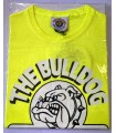 T-Shirt THE BULLDOG mezza manica colore giallo fluo TG xl