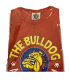 T-Shirt THE BULLDOG mezza manica colore arancione  TG m