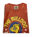 T-Shirt THE BULLDOG mezza manica colore arancione  TG m