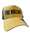 Cappello Rapper THE BULLDOG visiera curva colore giallo e nero