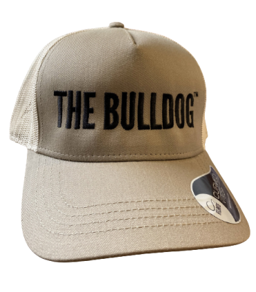 Cappello Rapper THE BULLDOG visiera curva colore marrone
