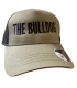 Cappello Rapper THE BULLDOG visiera curva colore verde e nero