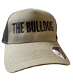 Cappello Rapper THE BULLDOG visiera curva colore verde e nero