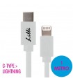 Cavo Lighting Lilli C-TYPE PER DISPOSITIVI APPLE LUNGHZZA 1 METRO COLORE BIANCO