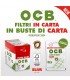 Filtrini OCB slim 6mm. IN CARTA ECOLOGICI in bustina conf. 34 bustine da 120 filtri