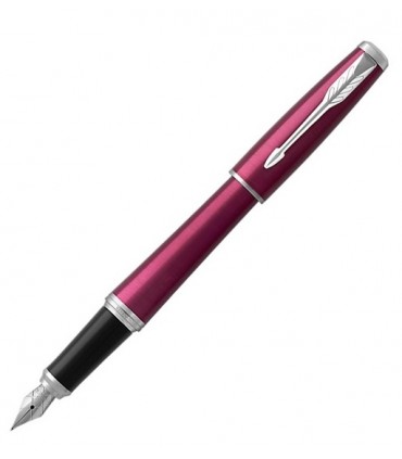 Penna PARKER STILOGRAFICA MOD. URBAN vibrant IN ACCIAIO COLORE magenta CONFEZIONATA IN ELEGANTE ASTUCCIO