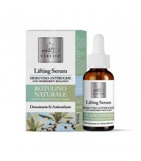 SIERO VISO ANTIRUGHE LADY VENEZIA BOTOLINO NATURALE E INGREDIENTI BIOLOGICI DA 30ML