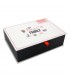 CANDELA LAGUIOLE MINI love 30g IN VETRO H.7 CM ASSORTITE CON 3 RAGRANZE EXPO DA 6 PZ.