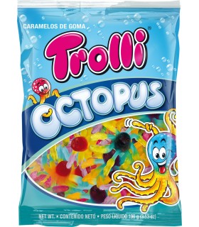 TROLLI POLIPO LUCIDO BUSTINA DA 100GR
