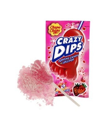 CHUPA CHUPS CRAZY DIPS CONF. DA 24 PZ.