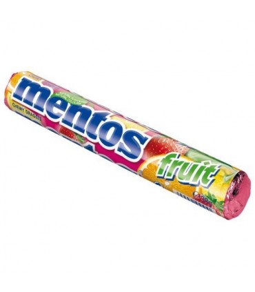 MENTOS ALLA FRUTTA STICK CONF. DA 20 PZ.