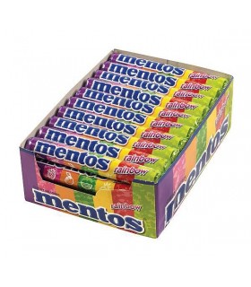 MENTOS STICK RAINBOW  CONF. DA 20 STICK