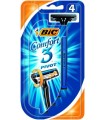 Rasoio Bic Confort 3 Lame Blister 4+2