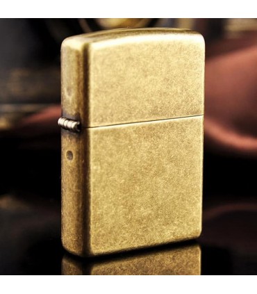 ACCENDINO ZIPPO ANTIQUE BRASS