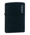Zippo Nero Matte con Logo