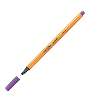 STABILO BOSS POINT 88 FINELINER PUNTA F 0.4MM COLORE VIOLA CONF. 10 PZ.