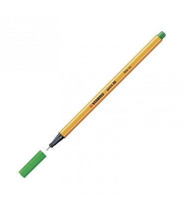 STABILO BOSS POINT 88 FINELINER PUNTA F 0.4MM COLORE VERDE CONF. 10 PZ.