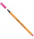 STABILO BOSS POINT 88 FINELINER PUNTA F 0.4MM COLORE ROSA CONF. 10 PZ.