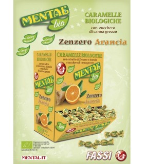MENTAL BIO ZENZERO E ARANCIA SFUSE EXPO 750 G (190 PZ. CIRCA)