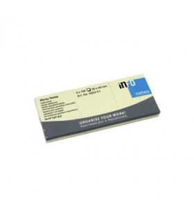 Memo Stick colore giallo 38mm x 51mm conf 12 pz.
