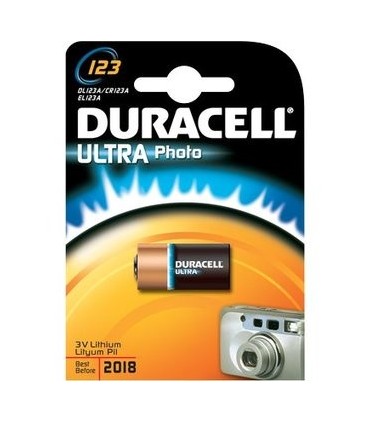 Pila Duracell DL 123