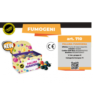 Pallina Fumogena conf. 20 pz.