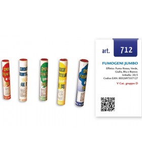 Fumogeni Jumbo Disponibili in 5 colori