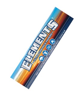 CARTINA ELEMENTS ULTRA THIN KS SLIM BLUE RICE CONF. 50 LIBRETTI DA 32 CARTINE