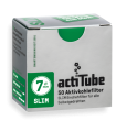 FILTRO ACTITUBE SLIM 7MM AL CARBONE ATTIVO CONF. 10 PZ. DA 50 FILTRI