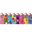 Accendino Bic mini fantasia SLV 90S forever conf. da 50 pz.