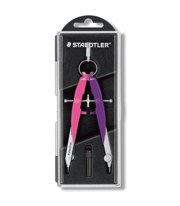 compasso balaustrone mars confort staedtler colore neon rosa/viola