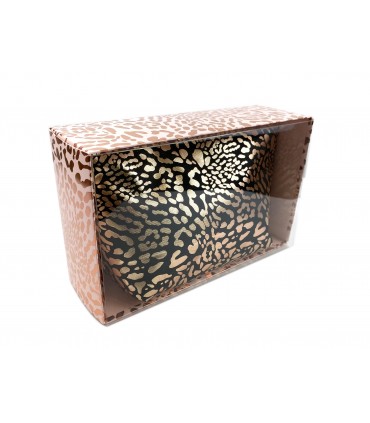 BEAUTY CASE Donna LE KIKKE FANTASIA MACULATA MIS.12X27X7 CM CONFEZIONATO IN ELEGANTE SCATOLA DA REGALO DISPONIBILE IN 3 COLORI