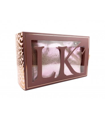 BEAUTY CASE DONNA LE KIKKE METAL MIS.12X19X3 CM CONFEZIONATO IN ELEGANTE SCATOLA DA REGALO DISPONIBILE IN 3 COLORI