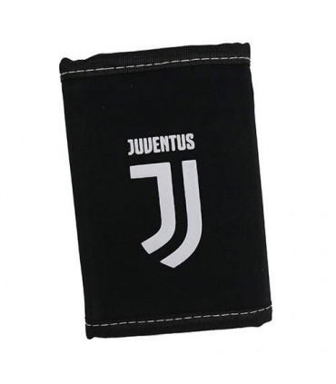 Portafoglio con portachiavi e chiusura in velcro Juventus