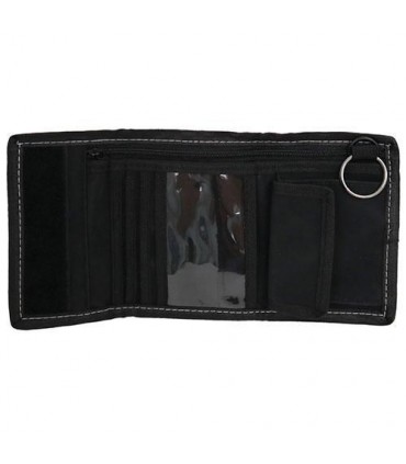 Portafoglio con portachiavi e chiusura in velcro Juventus