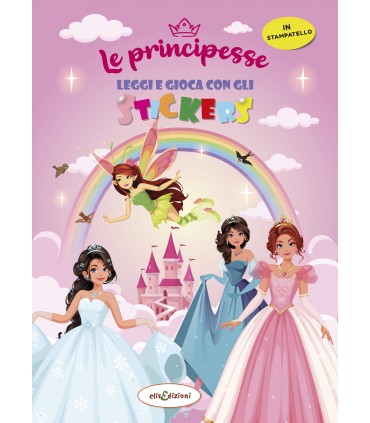 4 Libri da LEGGERE ELIS EDIZIONI CON STICKERS ADESIVI da 14 Pagine assortiti (DISPONIBILI IN 8 MODELLI come da foto)