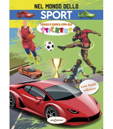 4 Libri da LEGGERE ELIS EDIZIONI CON STICKERS ADESIVI da 14 Pagine assortiti (DISPONIBILI IN 8 MODELLI come da foto)