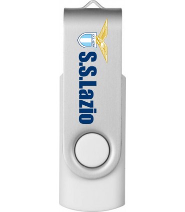 CHIAVETTA USB 8GB MOD. TWISTER S.S. LAZIO CONFEZIONATA IN BLISTER