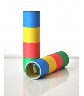 Stelle Filanti di Carta 20 rotoli assortiti in 4 colori