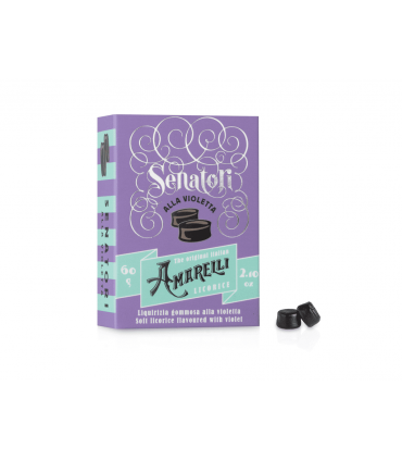 LIQUIRIZIA SENATORI GOMMOSI AMARELLI DA 60GR CONF. 12 PZ.