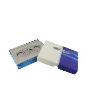 Tagliasigari  Ghigliottina Silver Match in Acciaio Cromato