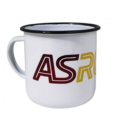 Tazza in acciaio A.S. Roma confezionata in scatola da regalo