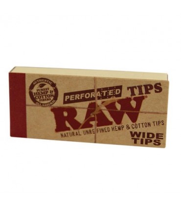 Filtri in Carta Preforata Raw in Canapa Naturale conf. 50 blocchetti da 50 Filtri